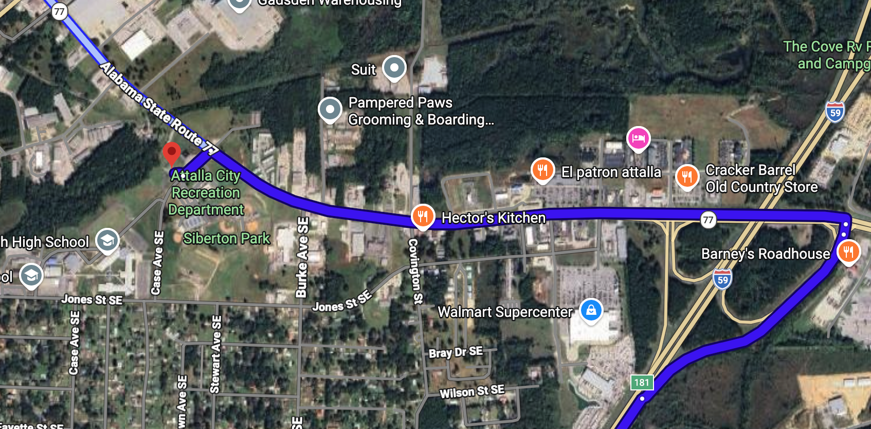 Attalla Community Center building